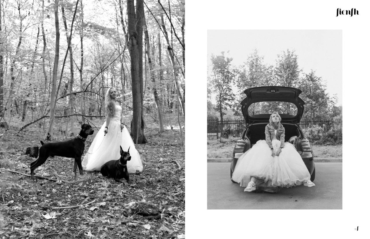 Фотосессия с доберманами в лесу Москва Подмосковье