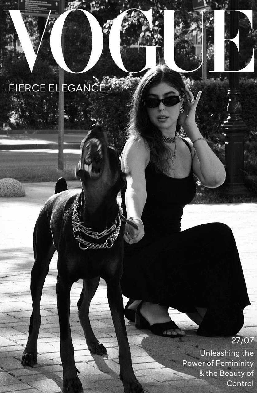 Доберман для фотосессии Москва улица Мытная